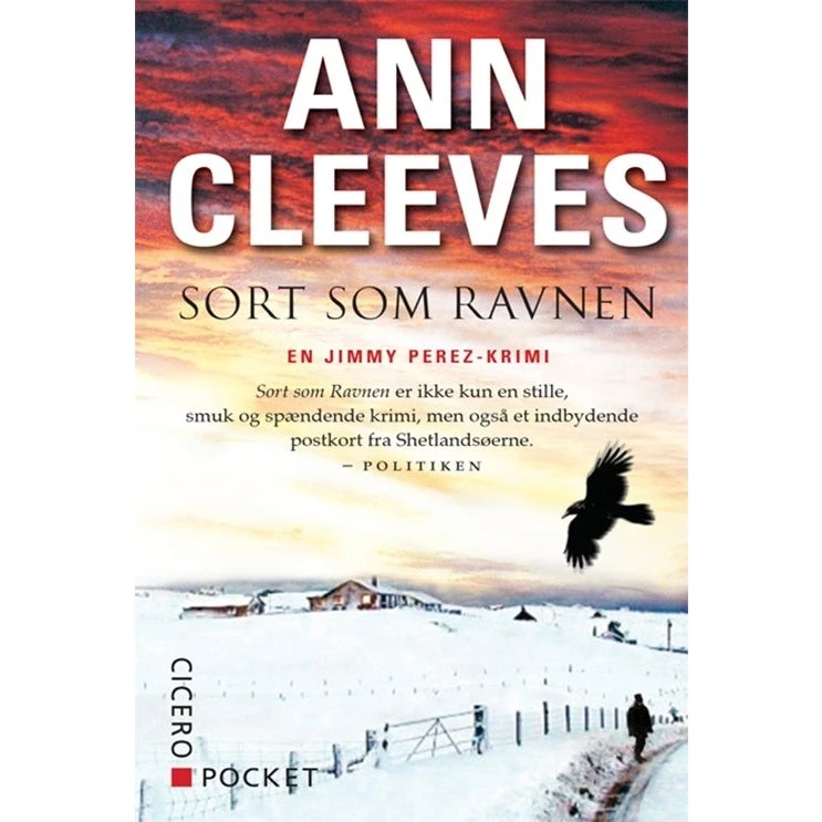Ann Cleeves: Sort som ravnen - Bog