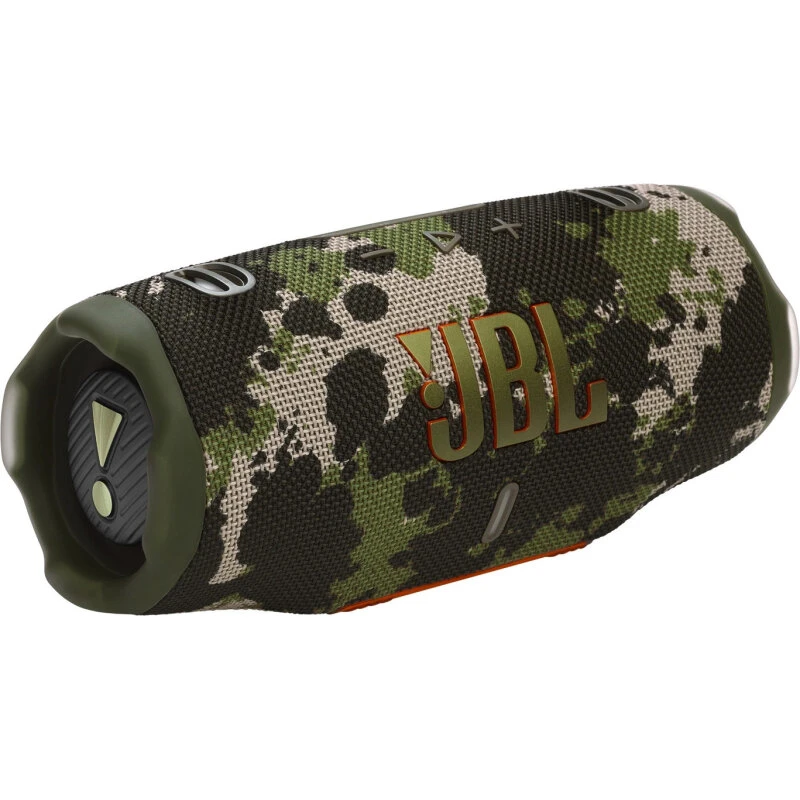 JBL Charge 6 45W Bluetooth-højttaler, 28 t. spilletid – Camouflage