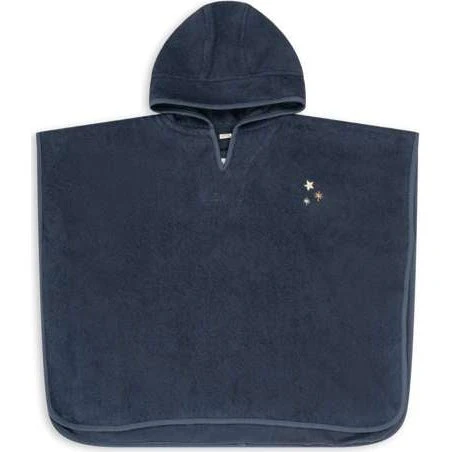 Konges Sløjd Blue Nights Terry Poncho (GOTS)
