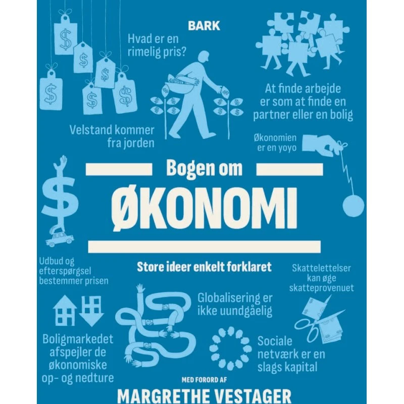 Bogen om Økonomi - Margrethe Vestager - Forlaget Bark