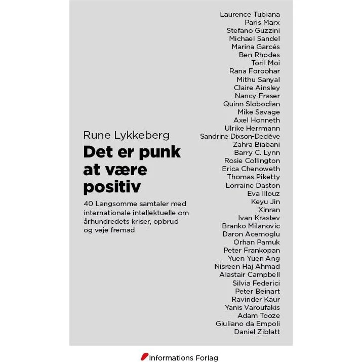 Det er punk at være positiv - Rune Lykkeberg - Bog