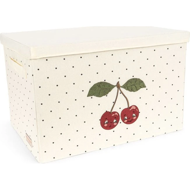 Konges Sløjd Opbevaringskurv, Stor - Cherry