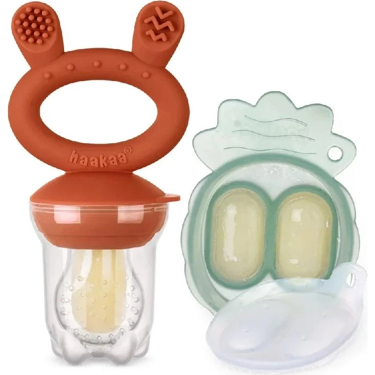 Haakaa Freeze-N-Feed Mini Food Feeder - Copper