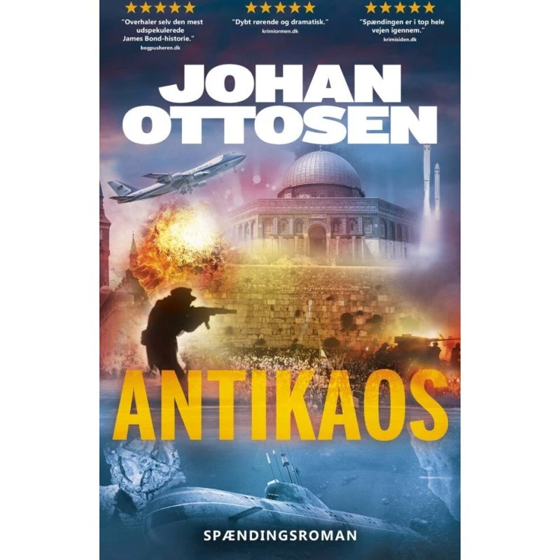 Antikaos af Johan Ottosen - Spændende krimi-roman