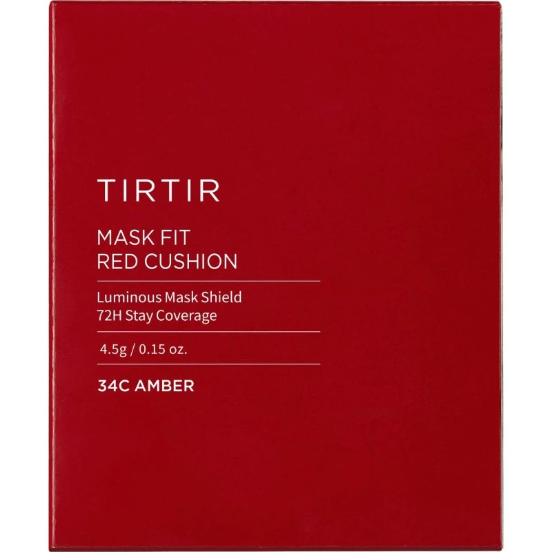 TIRTIR Mask Fit Red Mini Cushion Foundation 34C Amber 4,5 g