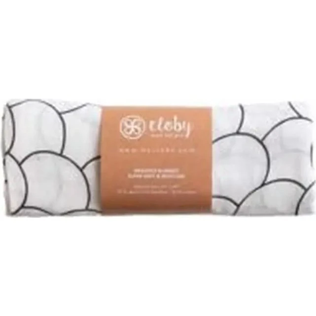 Cloby Bambus Svøb - Sort 120x120 cm