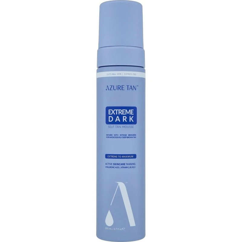 Azure Tan Violet Base Self Tan Mousse Extreme Dark