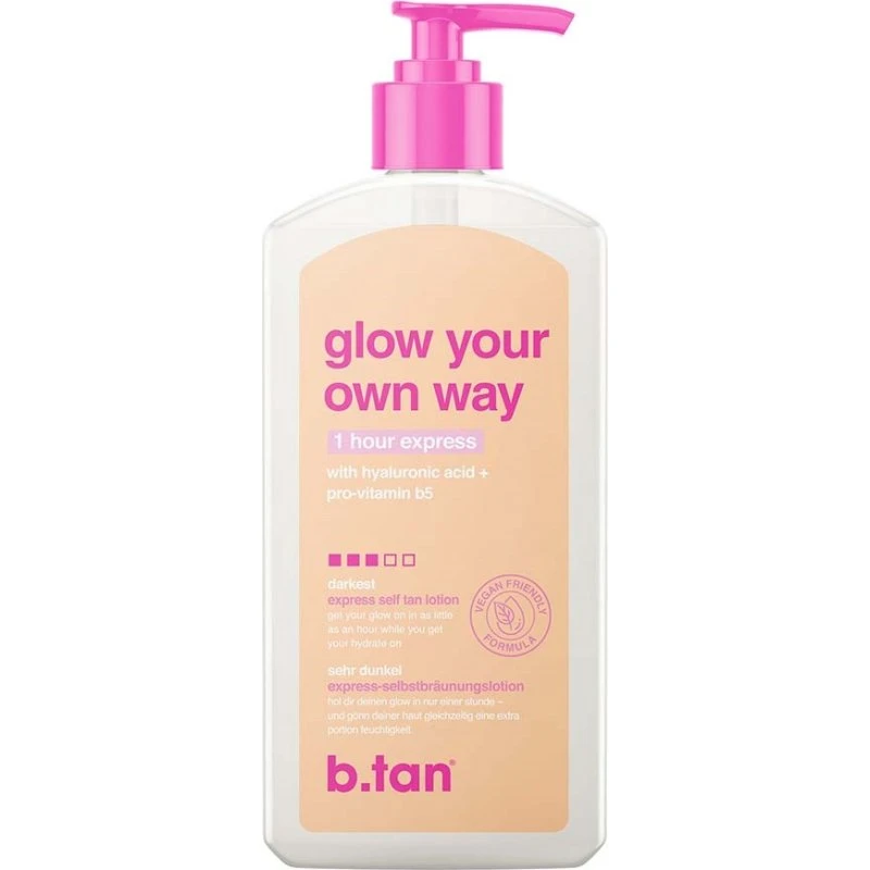b.tan Glow Your Own Way Express Self Tan Lotion 237 ml
