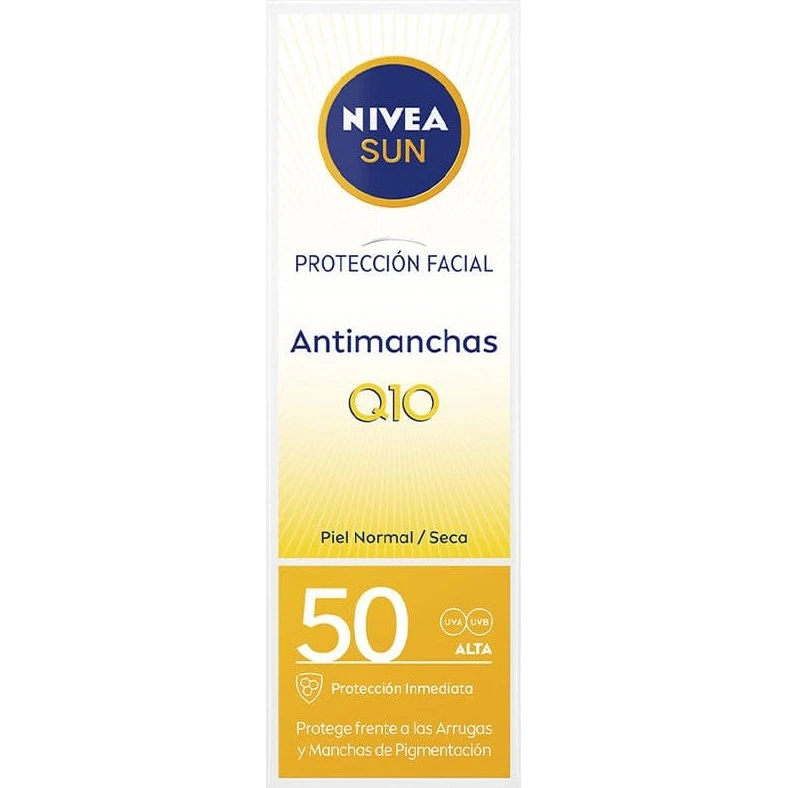 Nivea Sun Q10 Anti‑plet & Anti‑age Ansigt SPF50+ 50 ml