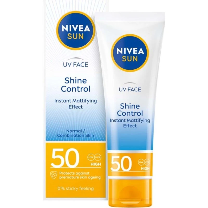 Nivea Sun UV Face Shine Control SPF 50, 50 ml