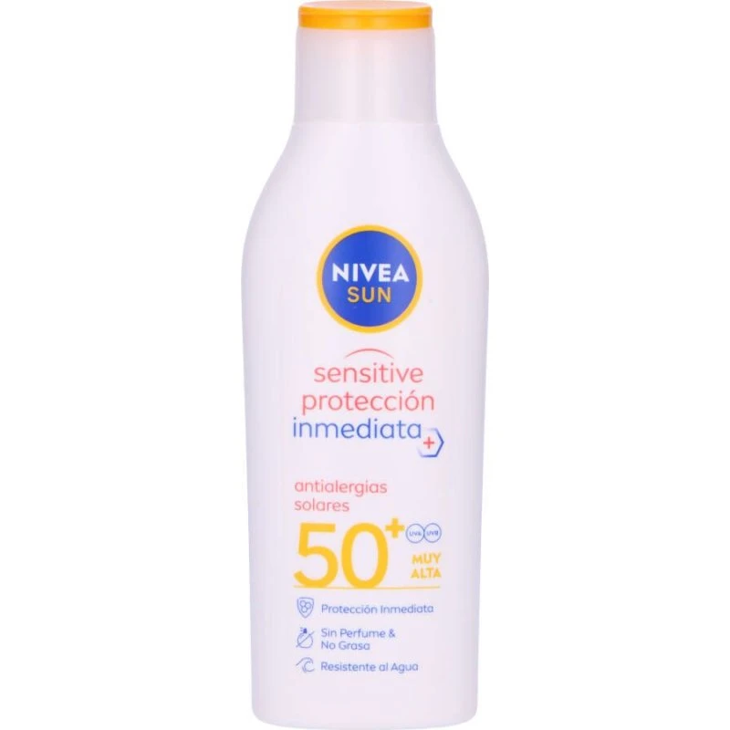 Nivea Sun Sensitive Anti-Allergi Solmælk SPF 50+ 200 ml