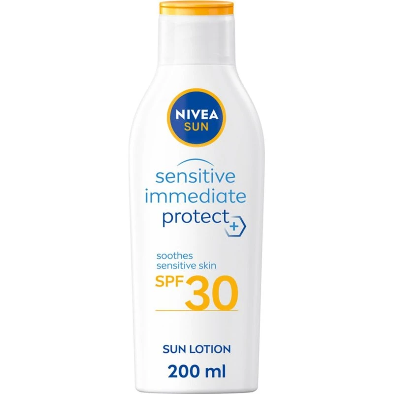 Nivea Sun Sensitive & Protect Solcreme SPF 30, 200 ml