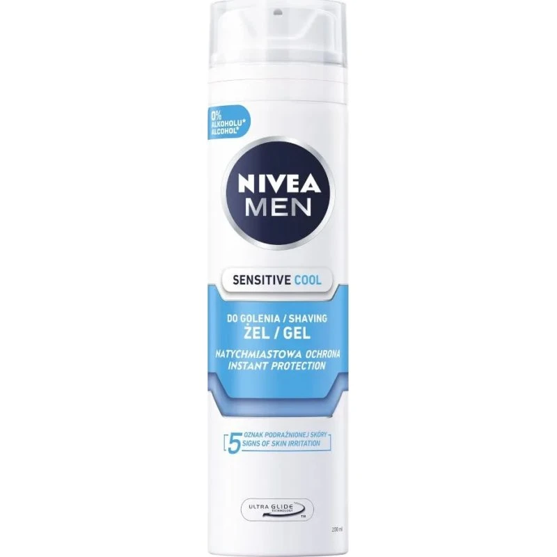 Nivea Men Sensitive Cooling Shaving Gel 200 ml