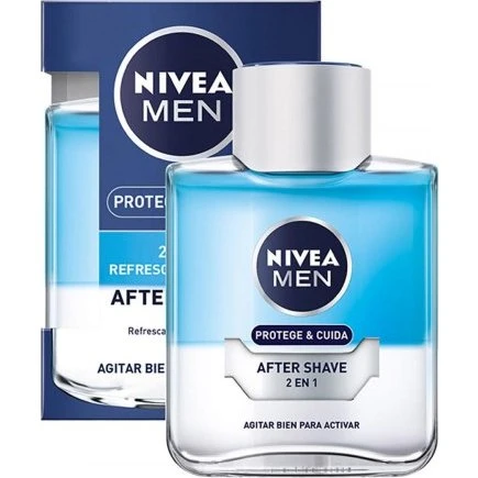 NIVEA Men Protect & Care 2-i-1 aftershave 100 ml