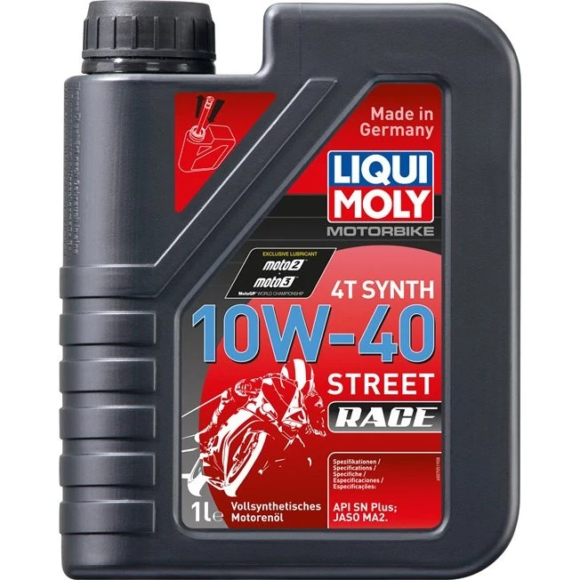 Liqui Moly Street Race 10W-40 Fuldsyntetisk motorolie 4L