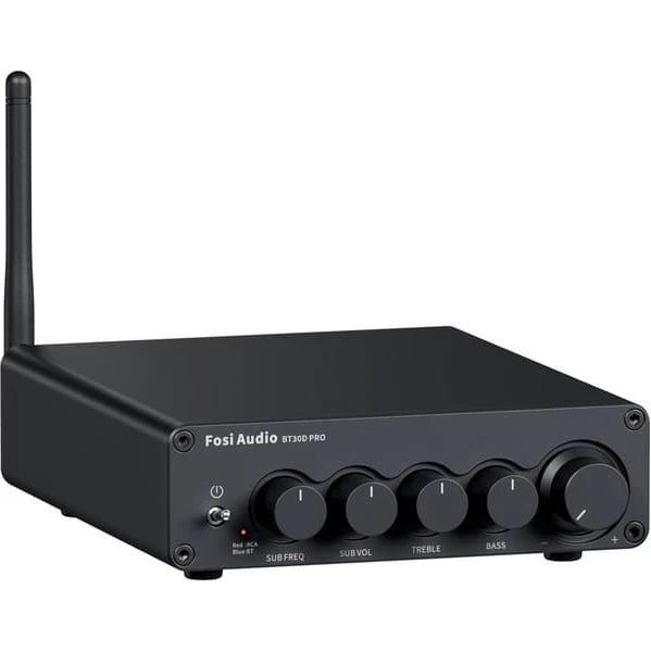 Fosi Audio BT30D PRO 2.1 Bluetooth 5.0 Forstærker (2x165W + 350W)