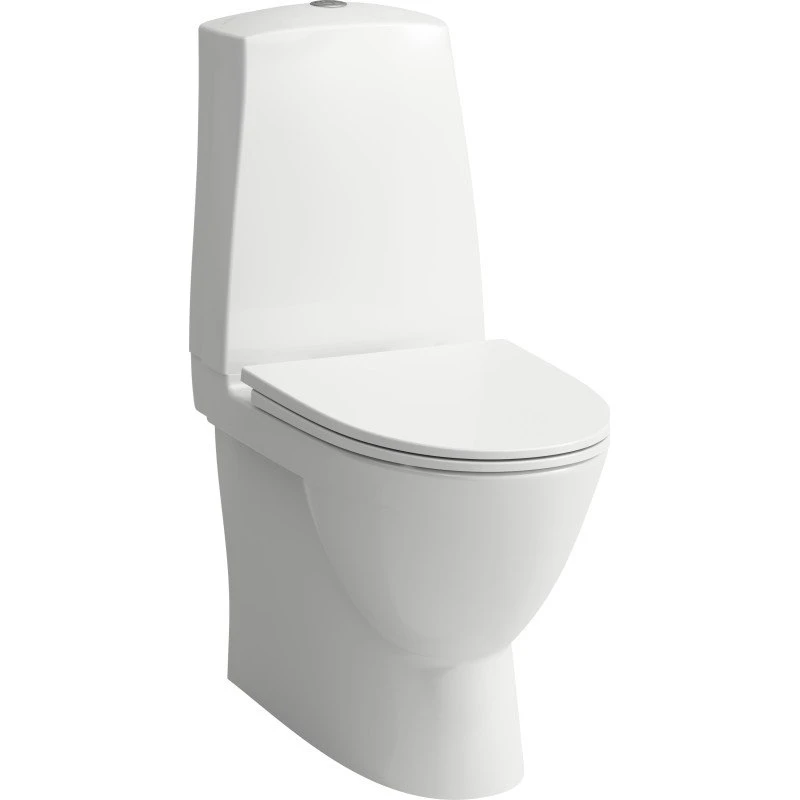 Laufen Pro N toilet, uden skyllekant, hvid