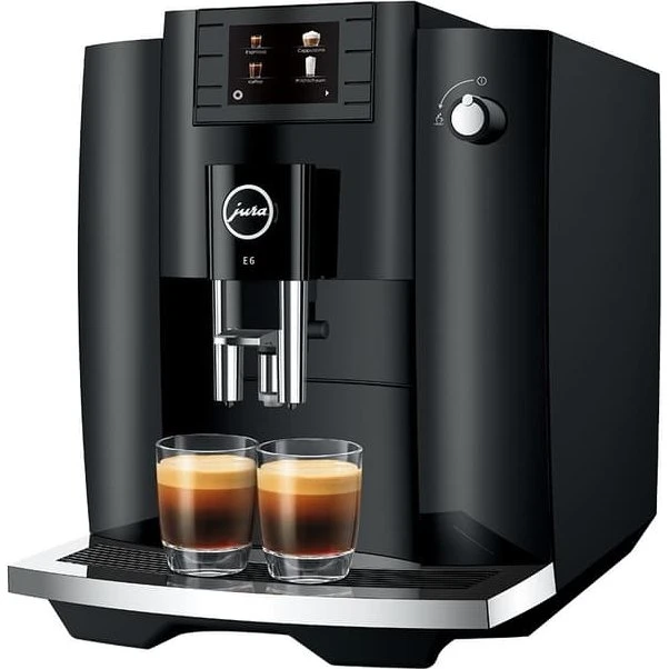 JURA E6 Piano Black (EC) Espressomaskine