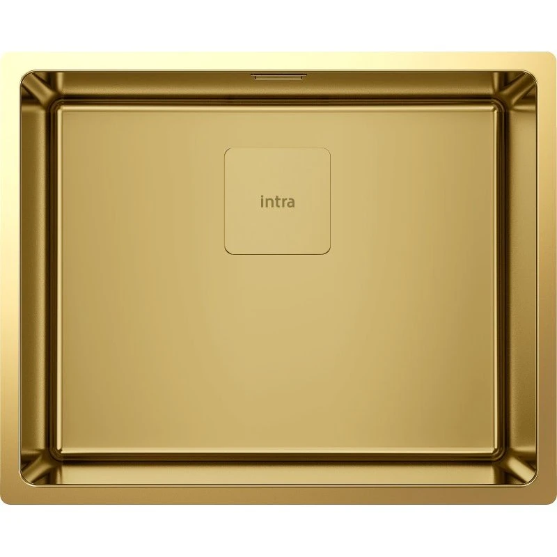 Intra FlexLinea 5040-BRASS køkkenvask i messing PVD, 54x44 cm