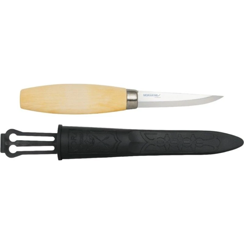 Morakniv Woodcarving 106 (C) Natural - Sløjdkniv i birketræ