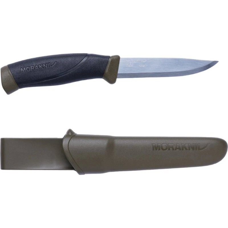 Morakniv Companion (C) Military Green - Kniv i kulstofstål