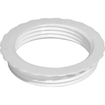 Overgang til vinkelkobling 5/4"-1 1/2" hvid plast