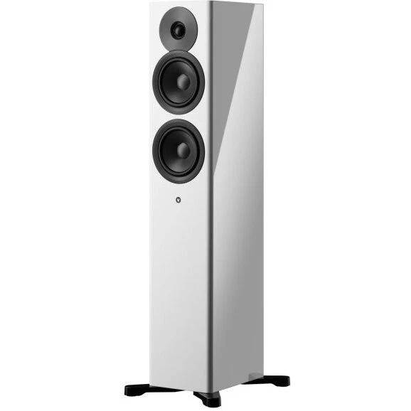 Dynaudio Focus 30 Aktiv gulvhøjttaler – Hvid højglans