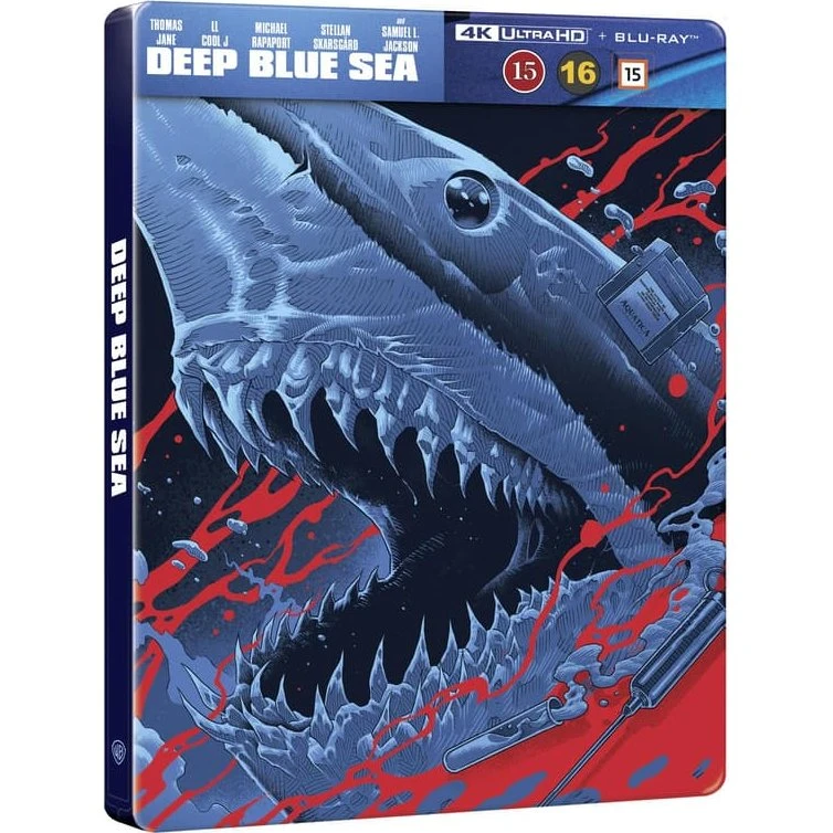 Deep Blue Sea 4K UHD + Blu-ray Limited Steelbook