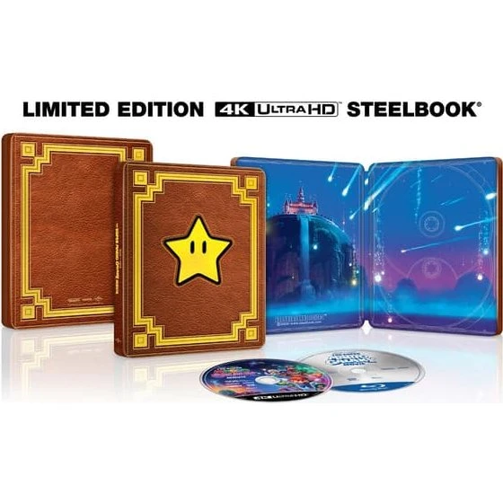 Super Mario Galaxy - Filmen 4K UHD + Blu-ray Limited Steelbook