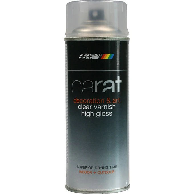 Motip Carat klarlak højglans 400 ml