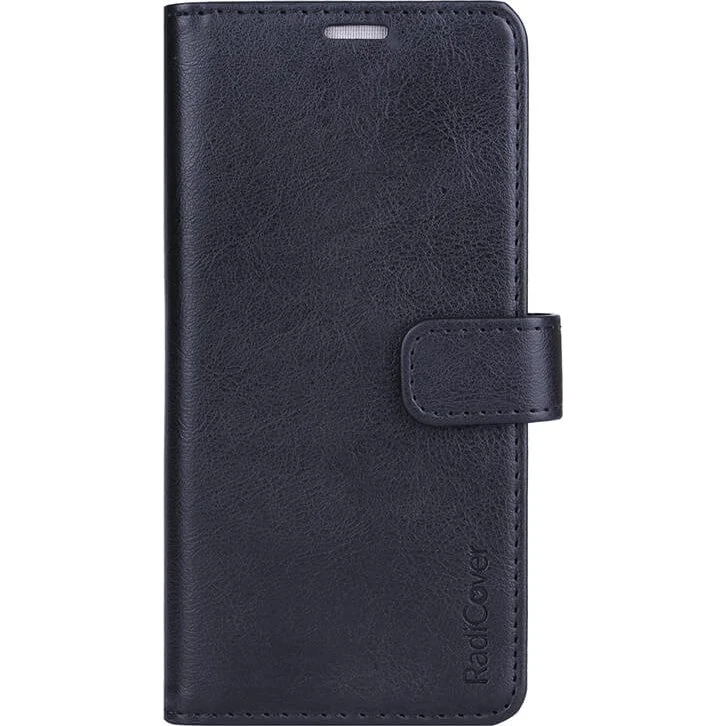 Fashion Cover Radicover Samsung Galaxy S21/S30 - Sort Vegansk Læder