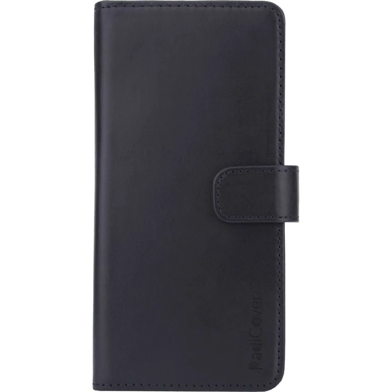 Radicover Exclusive 2-i-1 Lædercover til Samsung Galaxy S10 Plus - Sort
