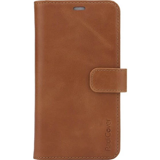 Radicover Exclusive 2-i-1 Lædercover til iPhone 11 - Brun