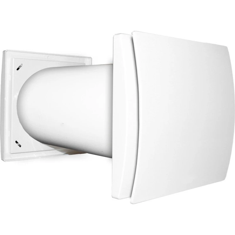 Ventas Quantum HR 100 ventilator med varmegenvinding, Ø100 mm, hvid