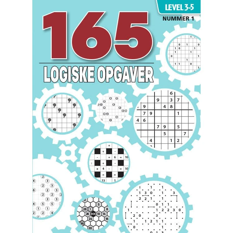 Keesing 165 Logiske Opgaver - Bog