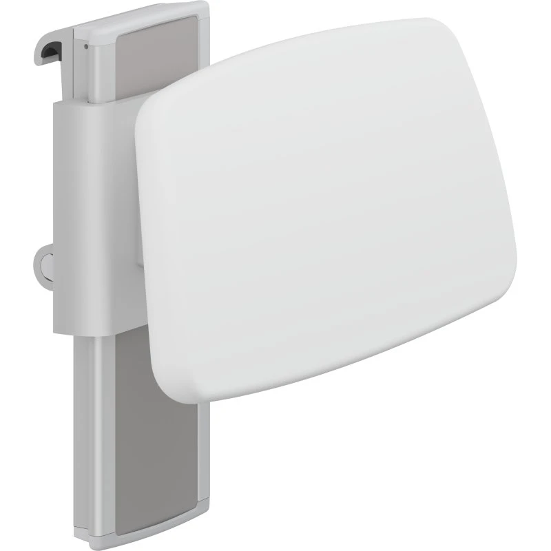 Pressalit Care Plus ryglæn, justerbart, 38,5x20,9 cm, hvid