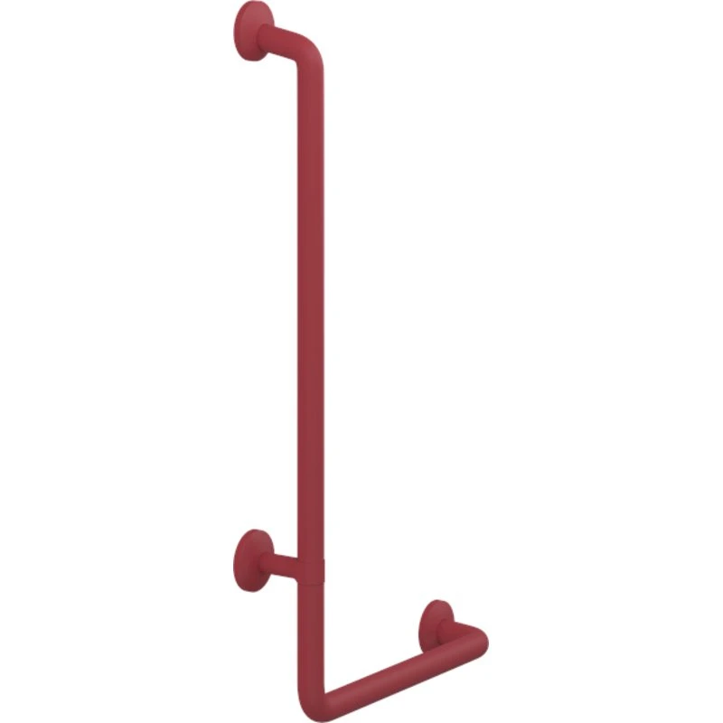 Pressalit Care Plus støttegreb, 40x90 cm, venstre, rød