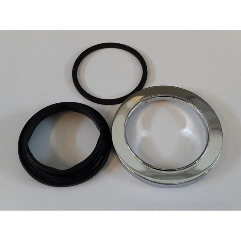 Børma Bordring og O-ring, krom (passer til A1 og A3)