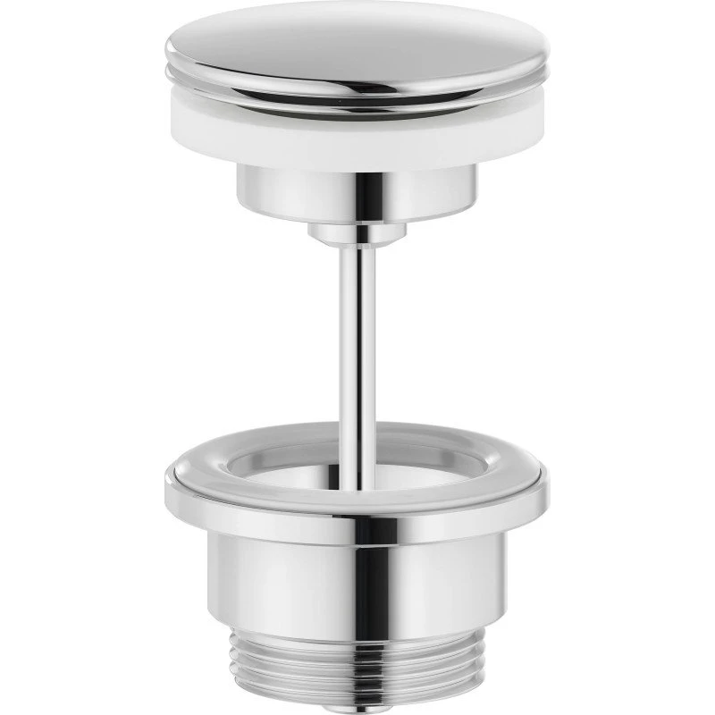 Damixa bundventil, tvangsåben, krom, 63 mm