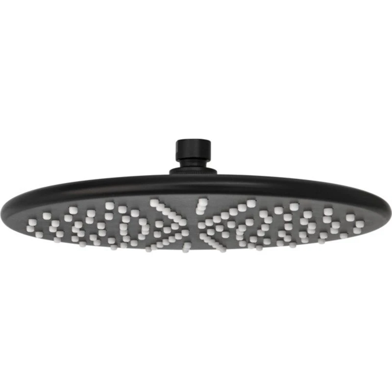 Damixa Silhouet brusehoved, Ø25 cm, mat sort, vandbesparende