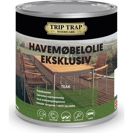 Trip Trap Havemøbelolie Eksklusiv Teak 0,75L