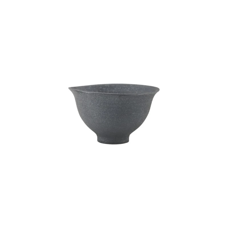House Doctor Pion høj skål - Sort/brun Ø19,5 cm