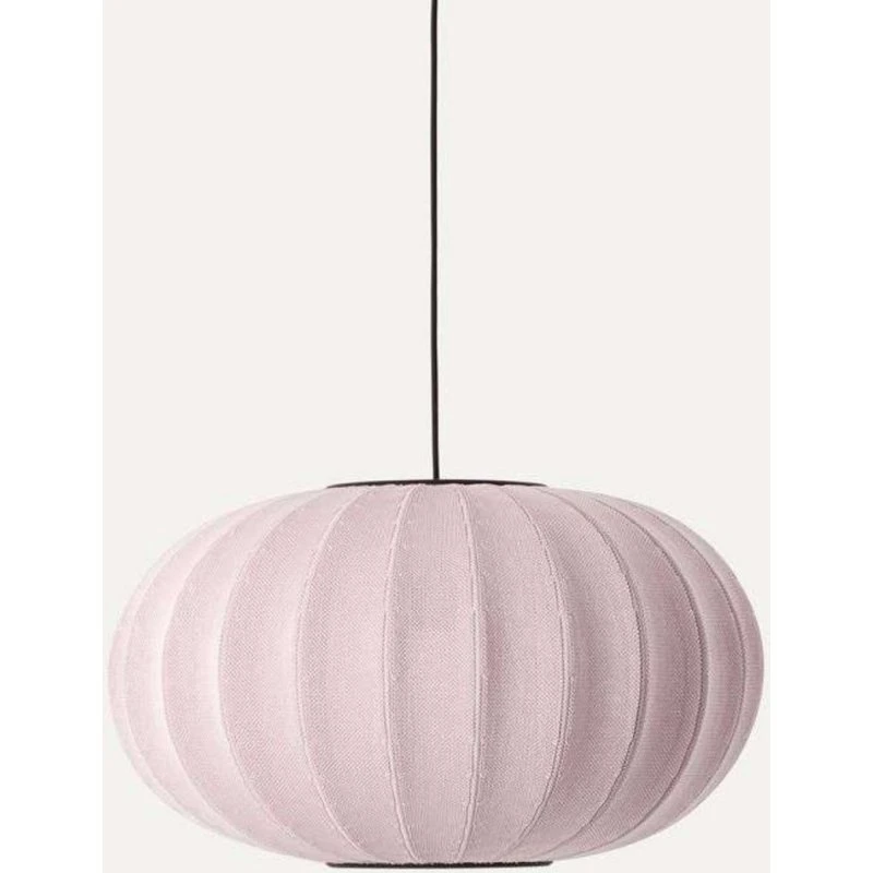 Made By Hand Knit-Wit 57 Oval Pendel - Light Pink