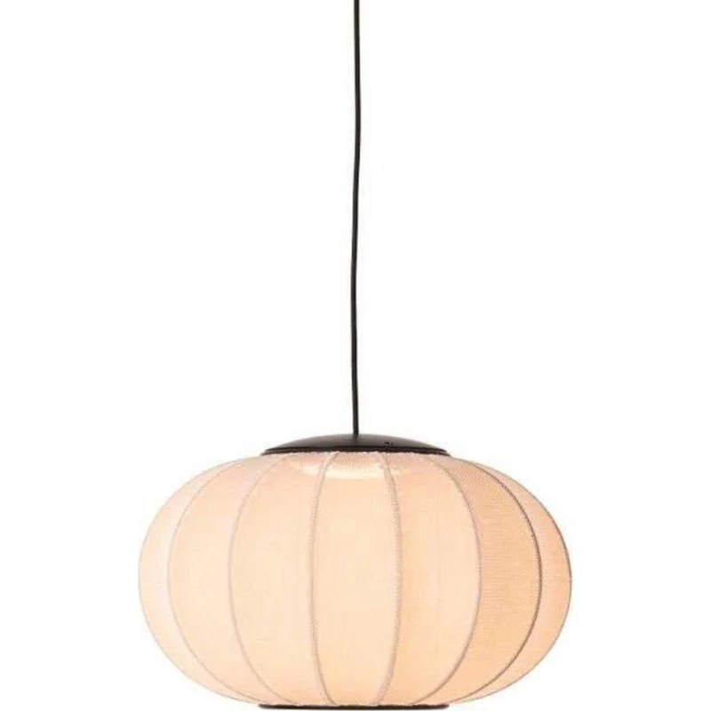 Made By Hand Knit-Wit 45 Oval LED Pendel - Sand Stone