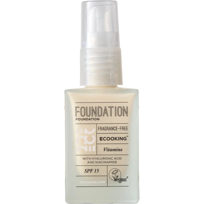 Ecooking Foundation 30 ml - 01 Beige
