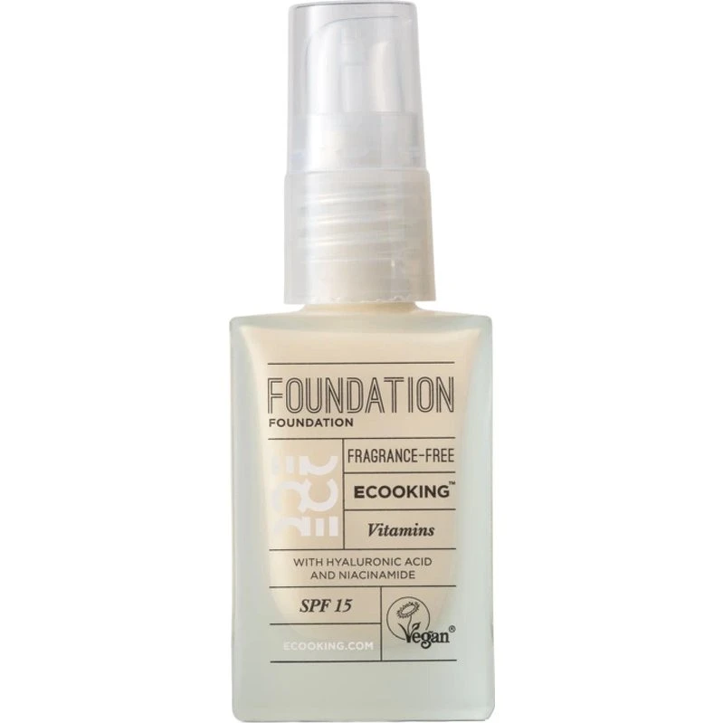 Ecooking Foundation 30 ml - 02 Warm Sand