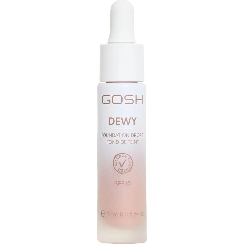 GOSH Copenhagen DEWY Foundation Drops 12 ml - 010 Deep