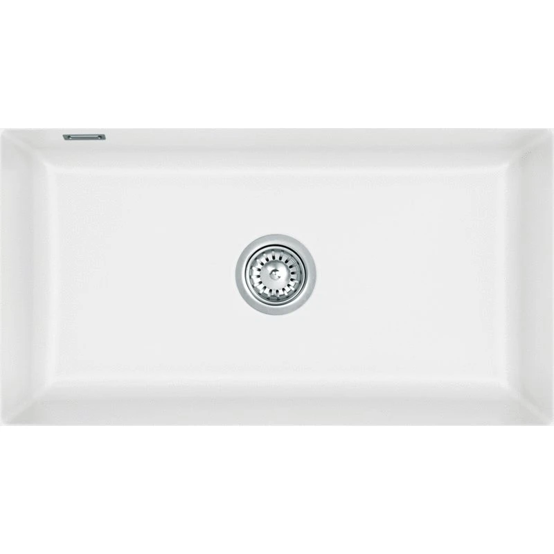 Lavabo Mera 80U Køkkenvask - 77,6x44,1 cm - Mat Hvid
