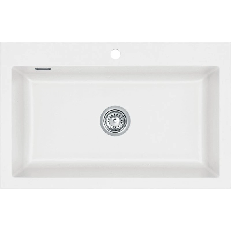Lavabo Mera 80 køkkenvask, 80x51 cm, mat hvid