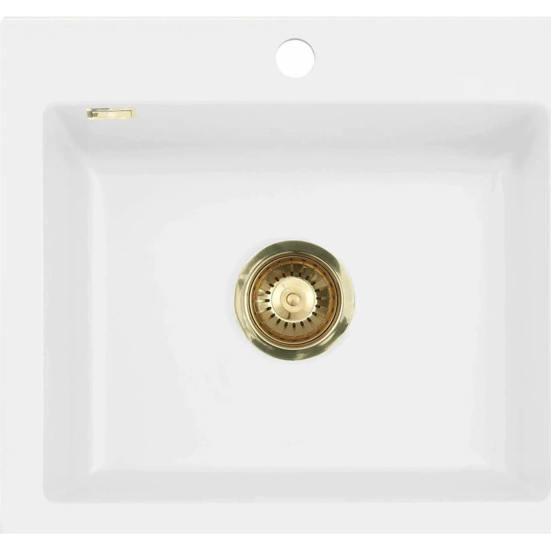 Lavabo Mera 57 køkkenvask, 57,5x51 cm, mat hvid